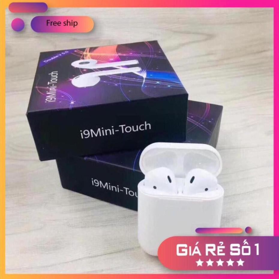 XẢ KHO - Tai Nghe i9 Mini Touch Bluetooth 5.0 - Âm thanh hay, bass ấm - Tiện lợi, rảnh tay và dễ sử dụng