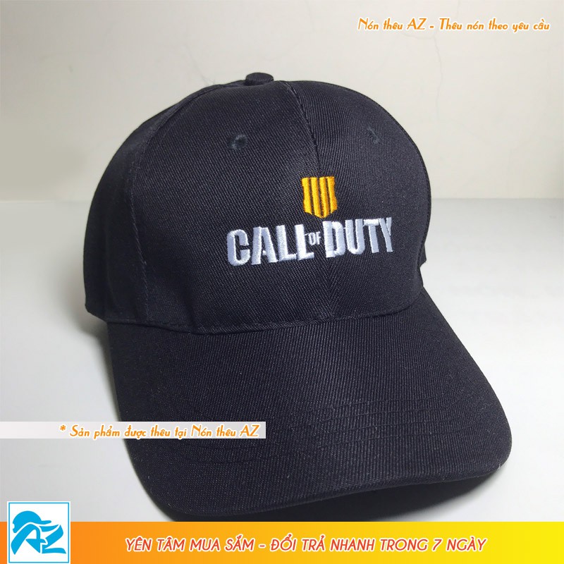 Nón kết thêu logo game Call of Duty Mobile - Mũ lưỡi trai MT556