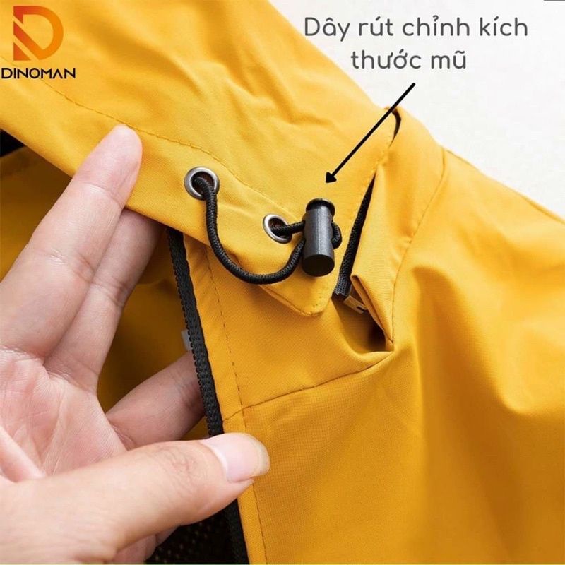 Áo khoác nam 2 lớp vải gió lót lưới  cực chất.