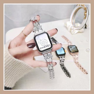 DÂY ĐỒNG HỒ THÉP ĐÍNH ĐÁ AP WATCH SERIES  6/5/4/3/2/1 38mm/ 40mm