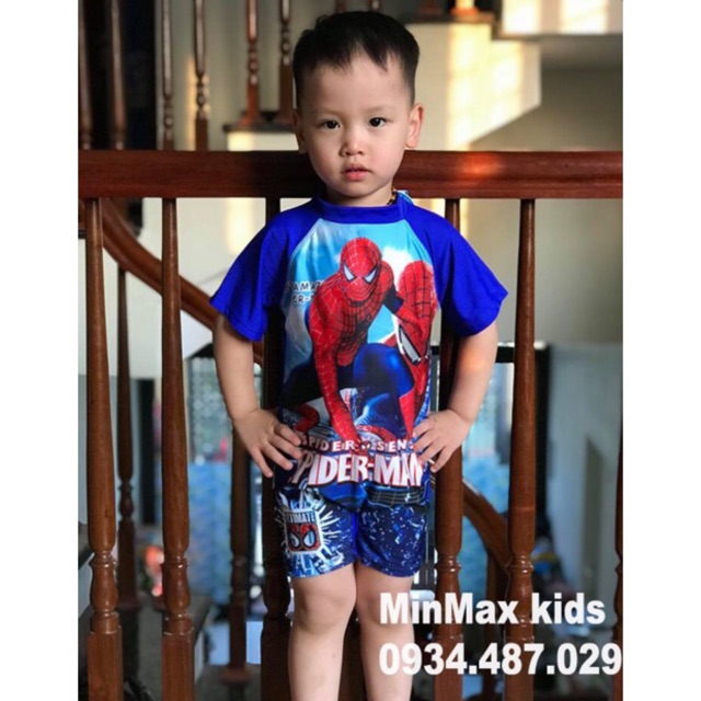 Bộ đồ bơi siêu nhân Super Man mã 7624