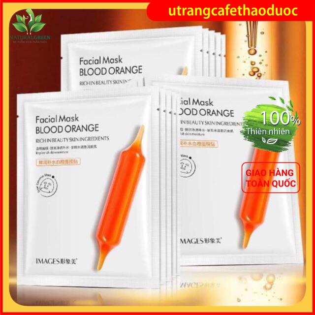 Mặt nạ cam đỏ - Ống Cam dưỡng ẩm dưỡng trắng da Images .