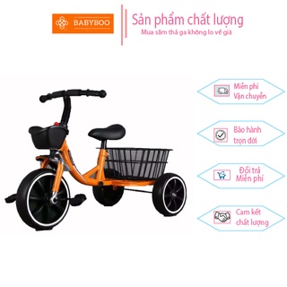 Xe đạp ba bánh SYD cho bé có giỏ để đồ phía sau