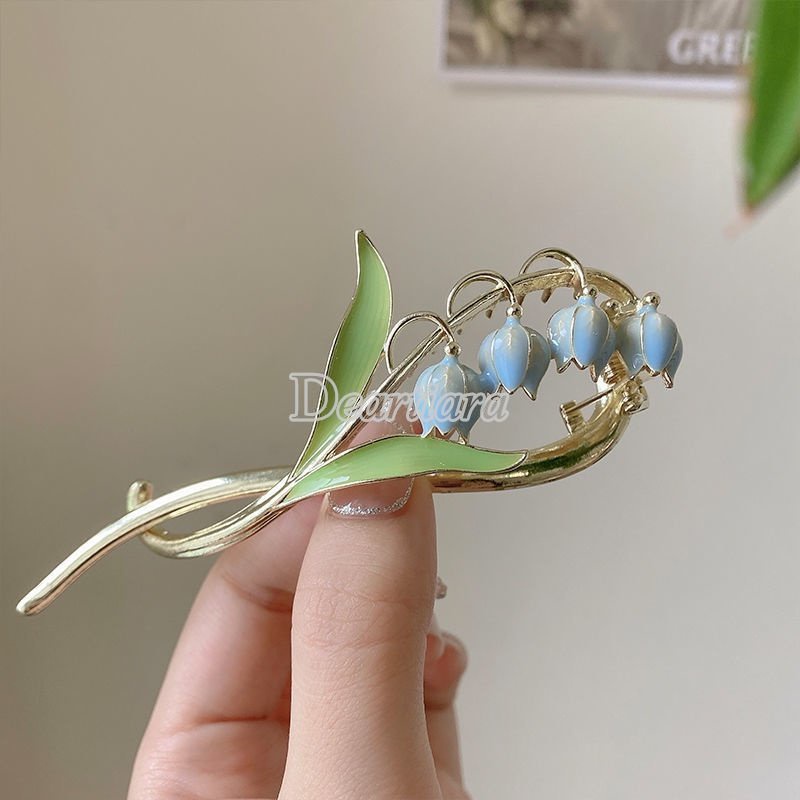 Kẹp Tóc Hình Hoa Lily / Cá Mập Thời Trang Mùa Hè Xinh Xắn