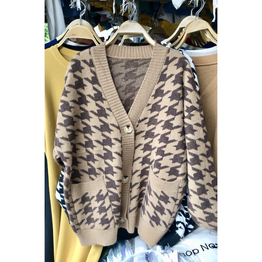 May Shop - Áo Cardigan Nữ Chất Len Xịn Dày Dặn, Form Hàn Quốc siêu xinh