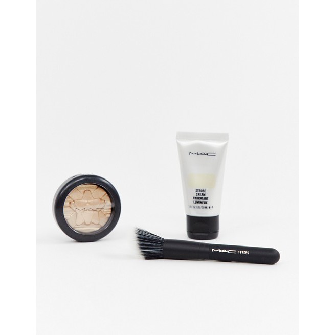 MAC - Tách Set Phấn Bắt Sáng_ Kem Lót_ Cọ Trang Điểm - MAC Shiny Pretty Things Glow Getter Gold | BigBuy360 - bigbuy360.vn