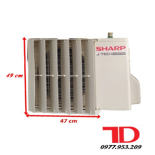 Chuyển hướng gió dàn nóng điều hòa từ 1HP đến 1.5HP, mặt nạ LOUVER chuyển hướng gió bằng sắt hoặc nhựa cao cấp Thái Lan