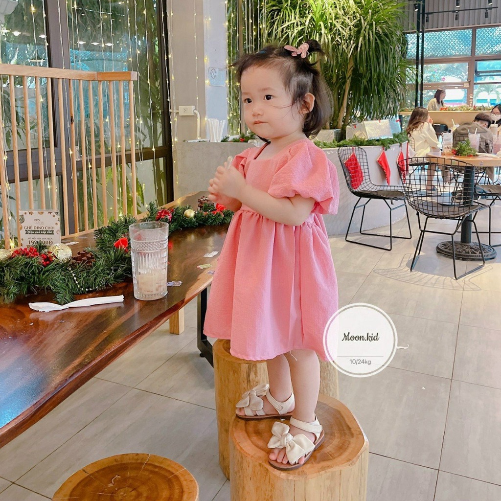 Váy đầm công chúa cao cấp bé gái cute xinh sắn