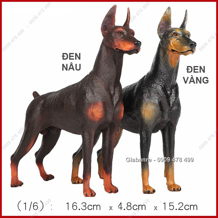 Mô Hình Chó Giữ Nhà Dáng Đẹp Doberman - 4686.1