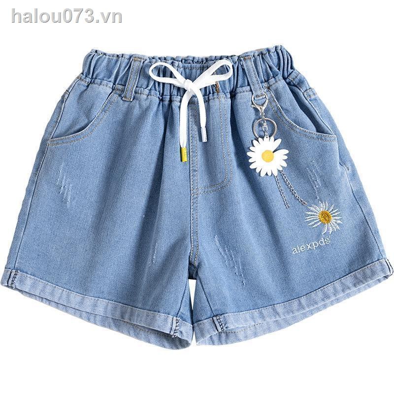 Quần Short Jeans Thời Trang Cho Nữ 13-14 - 16 Tuổi