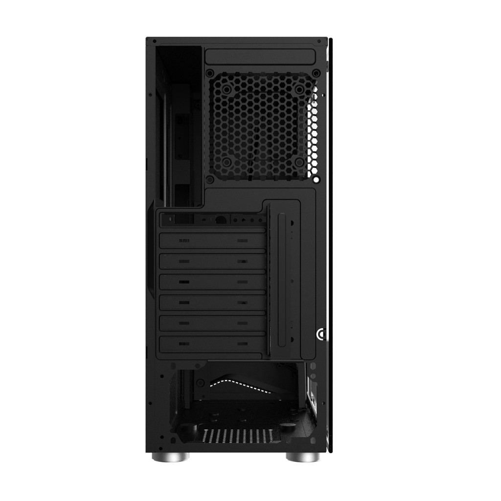 Vỏ Case Xigmatek EROS  - RGB STRIP, GAMING ATX New chính hãng Dải Led RGB, Mặt hông kính cường lực