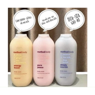 Sữa tắm Method Body Úc 535ml - [Hàng Úc, đủ bill]