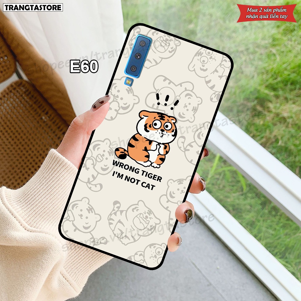 Ốp lưng Samsung A7 2018 - Samsung A9 2018 in hình họa tiết thương hiệu - bền đẹp