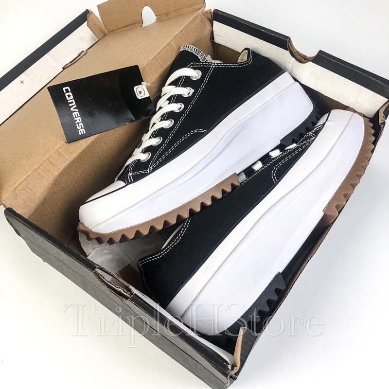 [TripleHStore] Giày Cvs x Jw Anderson cổ thấp màu đen | BigBuy360 - bigbuy360.vn