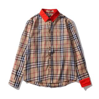 Áo Thun Polo Tay Dài Phối Màu Đỏ Thời Trang Unisex