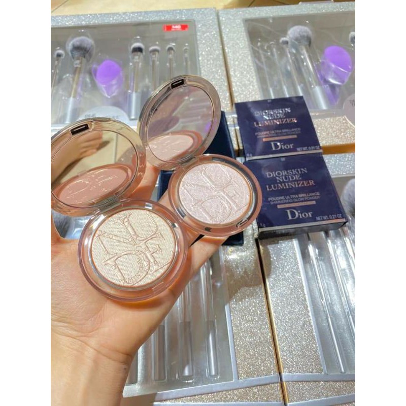 Phấn bắt sáng highlight Dior Nude Luminizer 6g