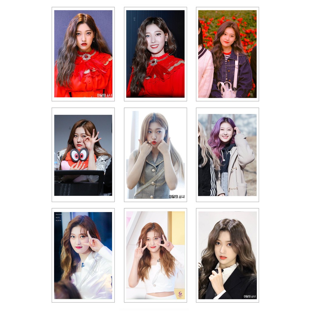 Lomo Card Ảnh CHOERRY - LOONA (54 ảnh)
