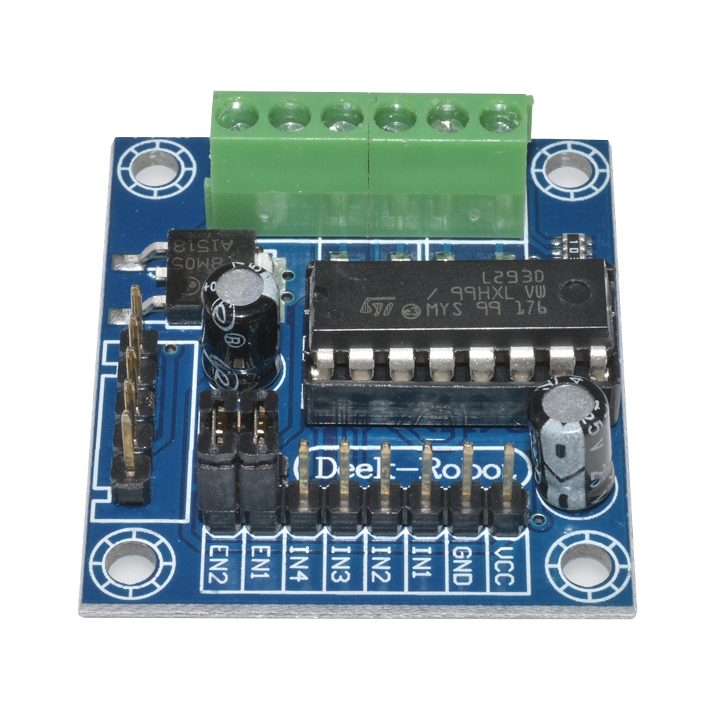 Bản Mạch Mở Rộng Động Cơ Mega2560 Mini L293D Cho Arduino Uno R3