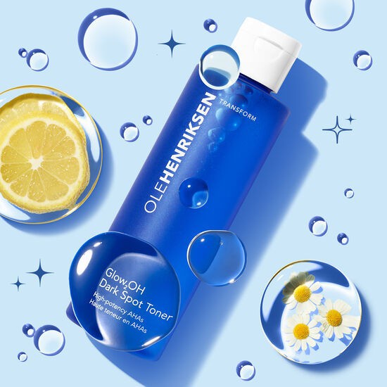 (Mini 65ml) Nước cân bằng da chứa AHA OleHenriksen Glow2 OH Dark Spot Toner