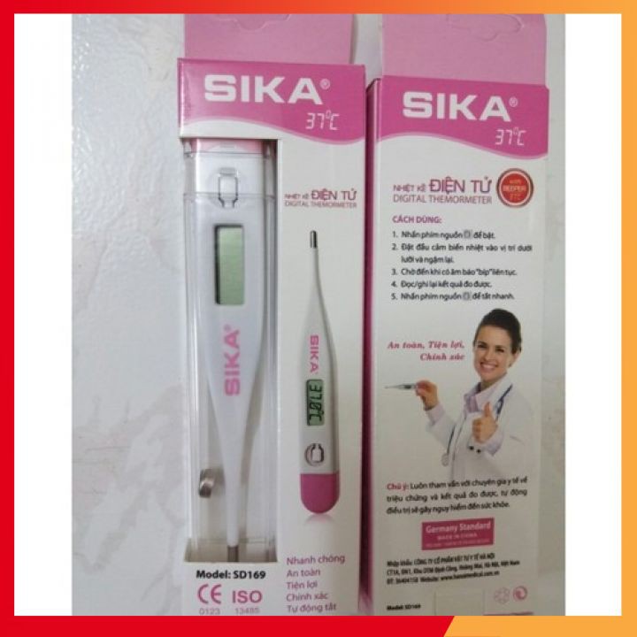 Nhiệt Kế Điện Tử Sakura Sika
