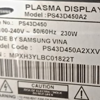 Bo mạch Sam sung Plasma PS43D490, PS43D450, 43D490, 43D450
