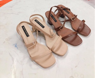 Giày sandal quai da mảnh G04.6