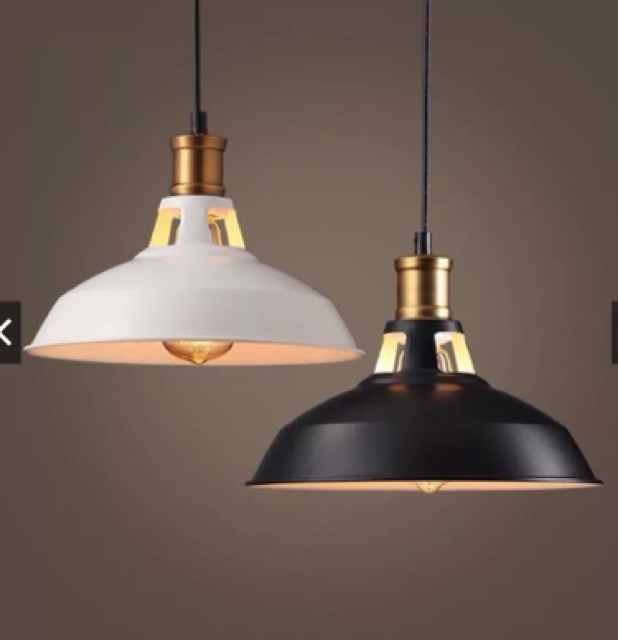 Đèn thả đui đồng chưa bao gồm bóng.
