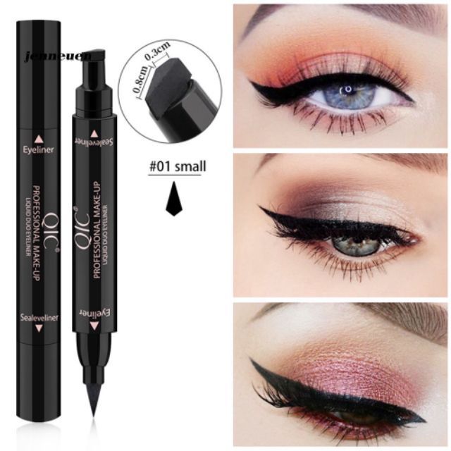 Bút Kẻ mắt eyeliner 2 đầu lâu trôi, chống nước