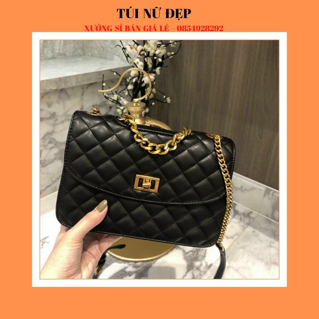 Túi đeo chéo nữ  💖 𝑭𝑹𝑬𝑬𝑺𝑯𝑰𝑷 💖 Túi Xách Nữ Đẹp Mới Phối Màu Hàng Quảng Châu 2020