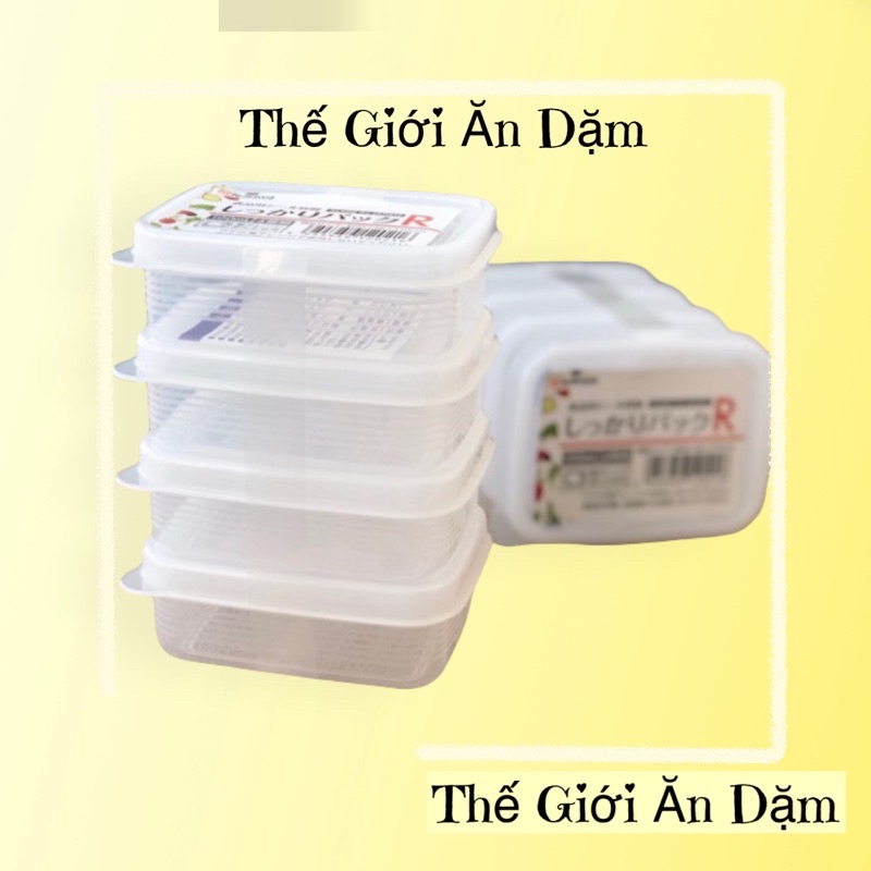 Set 4 Hộp Chia Thức Ăn Nhật Bản