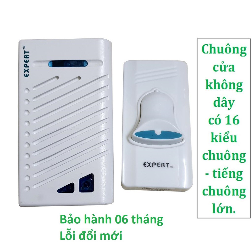 Bộ chuông cửa không dây Expert E-72A07