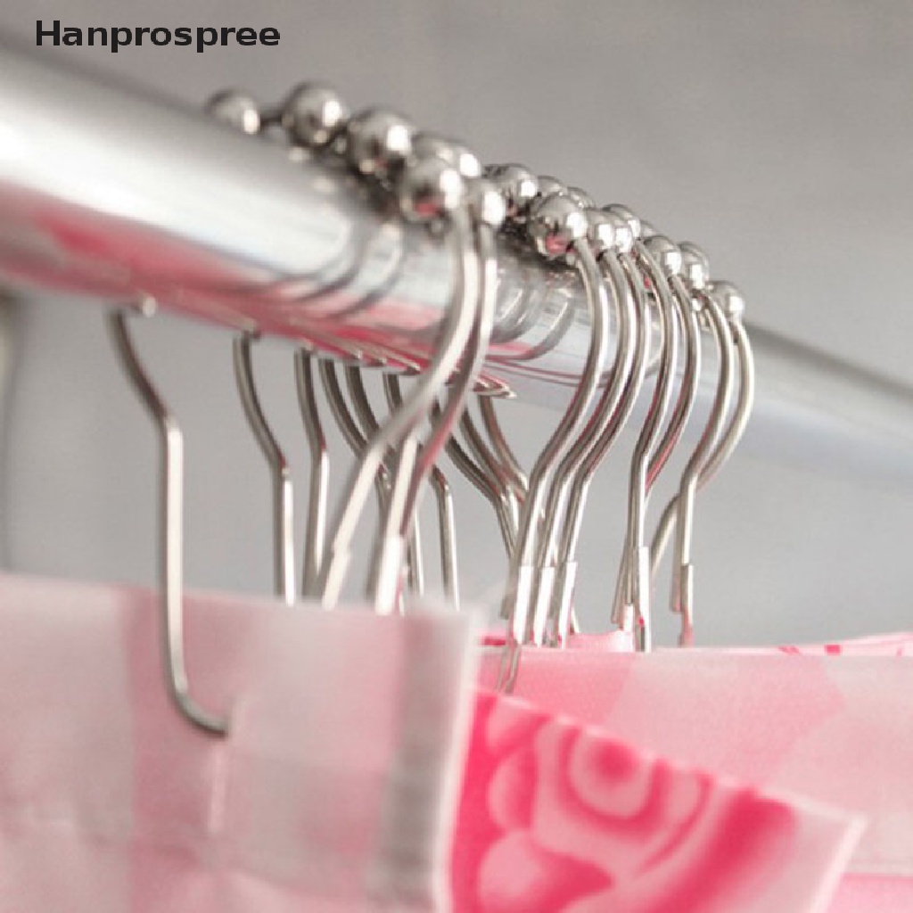 Bộ 12 Móc Treo Rèm Phòng Tắm 5