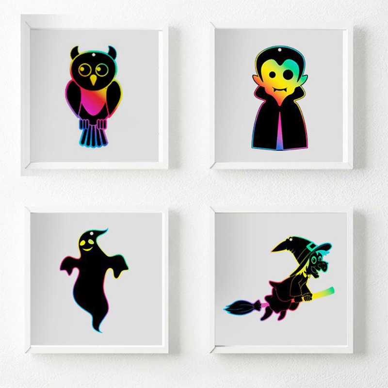 1 Bộ Giấy Vẽ Tranh Hoạt Hình Sáng Tạo Chống Trầy Xước DIY