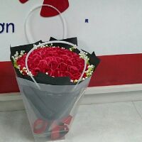 Hoa hồng sáp 66 bông