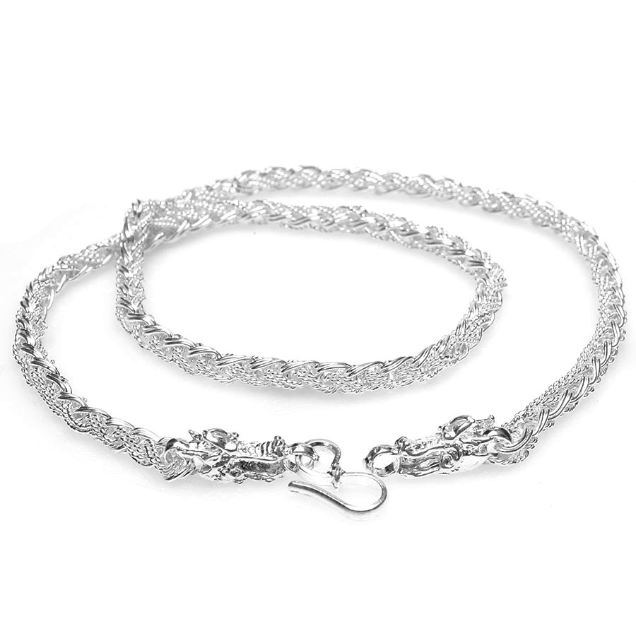 Dây Chuyền Nam Bạc Hiểu Minh DBN041 Bảo Hành Vĩnh Viễn