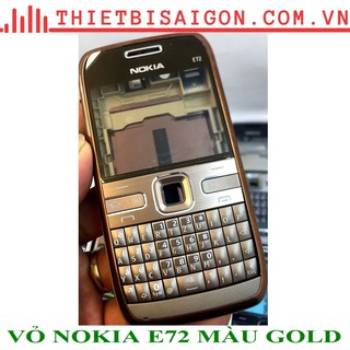 VỎ NOKIA E72 GOLD