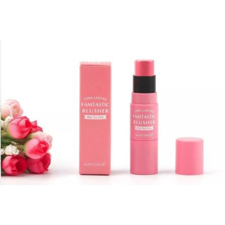 Má Hồng Dạng Thỏi Kèm Cọ Siêu Mịn MayCheer | BigBuy360 - bigbuy360.vn