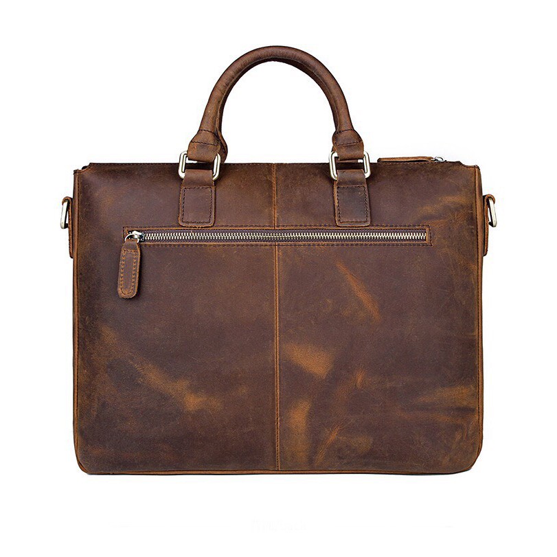 [ BẢO HÀNH DA 10 NĂM ] CẶP DA BÒ ĐỰNG LAPTOP | BigBuy360 - bigbuy360.vn