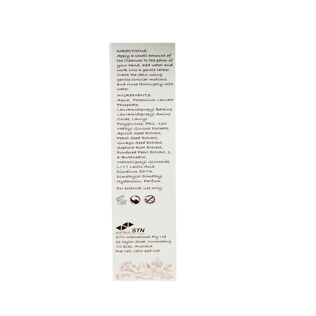 Sữa Rửa Mặt Trắng Da Kiểm Soát Nhờn Rosanna Radiance Oil Control Cleanser