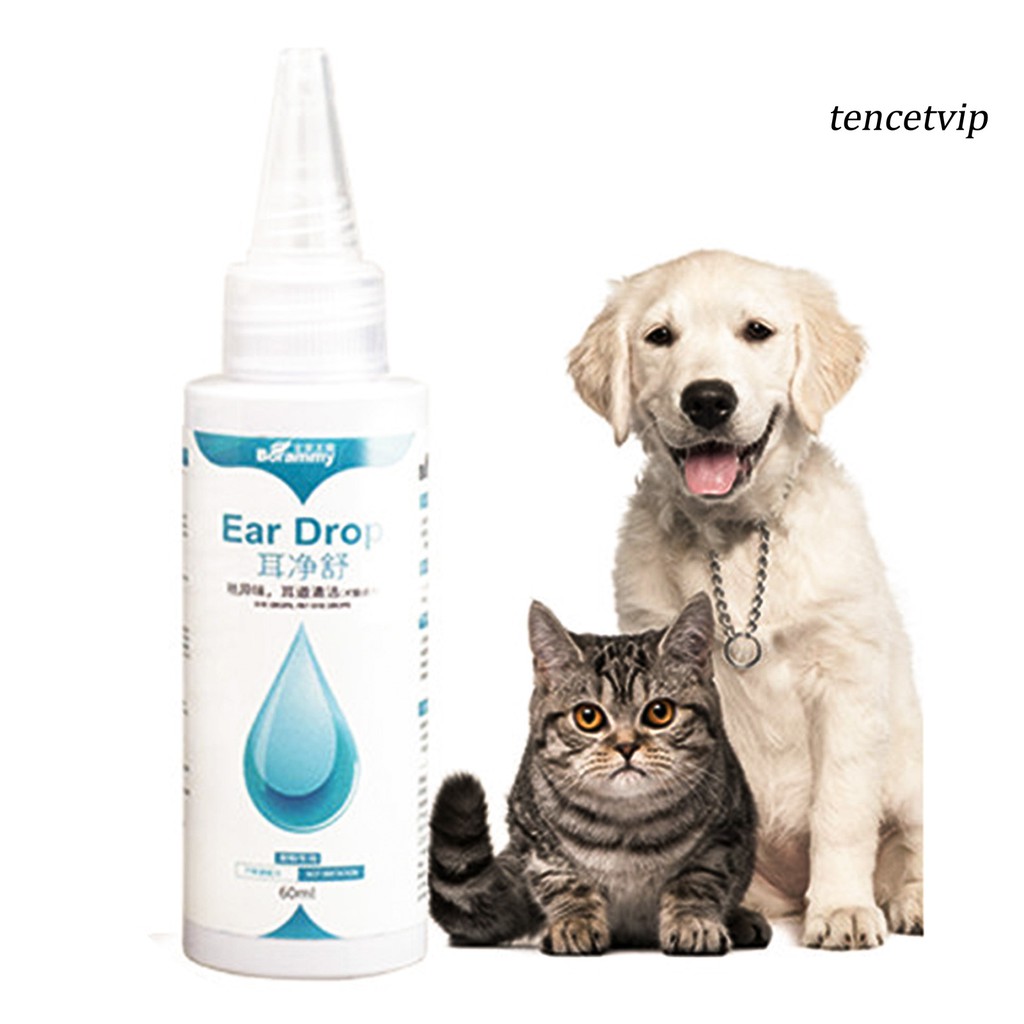 Dung dịch Tencevip 60ml giúp khử mùi hôi tai cho thú cưng hiệu quả