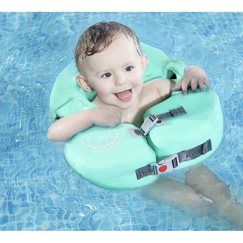 Phao bơi Mambobaby chống lật không bơm hơi cho bé 8 tháng 1 2 3 4 tuổi