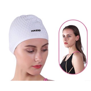 Mũ Bơi người lớn ❤️ FREE SHIP ❤️ Mũ bơi cho bé gái, trẻ em silicon dẻo êm mềm chống nước vào tóc