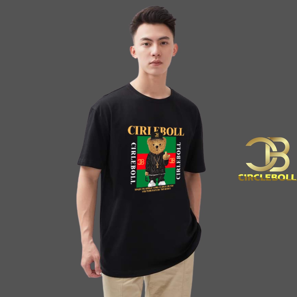 Áo Thun Nam Nữ Unisex 100% Cottonchính Hãng Circleboll Cool Bear