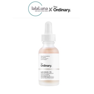 Serum tẩy da chết hoá học - lactic acid 5% + ha và latic acid 10% + ha – the ordinary.