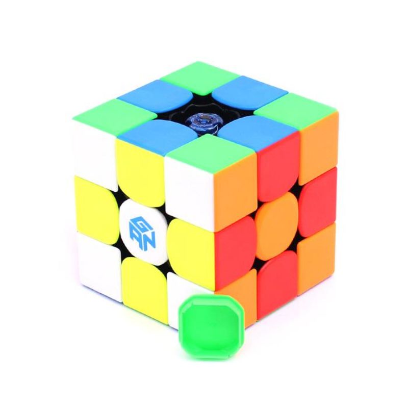 Rubik Gan 356M Stickerless - Phiên Bản Nâng Cấp GAN356 RS Nam Châm Hãng Mod, GAN RS