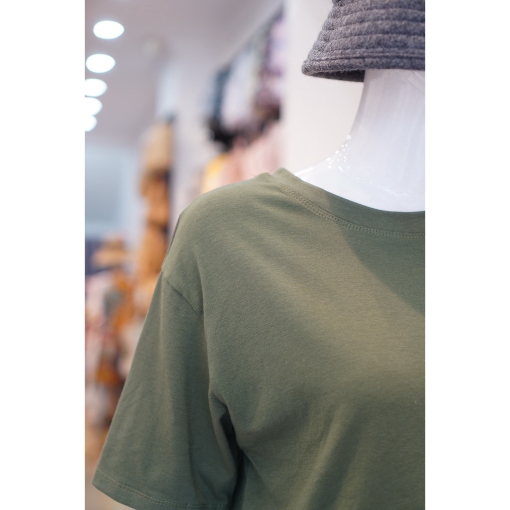 Áo Trơn Cotton Màu Mới 096 ( ảnh thật)