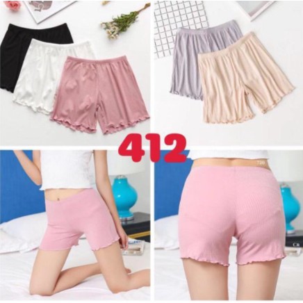 Quần Đùi Váy Cotton Gân Mới Cực Hot