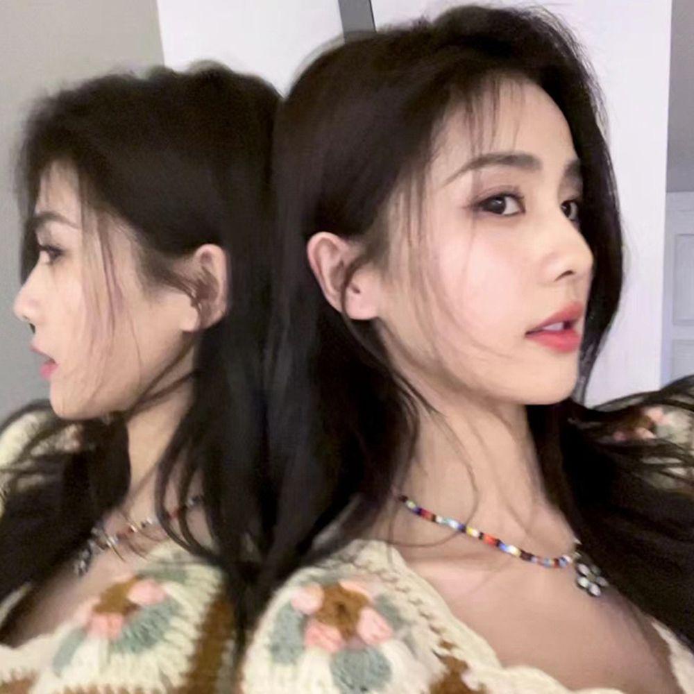 Vòng cổ Mặt Hoa Hướng Dương VANES1 Bằng Nhựa Resin Phong Cách Bohemian