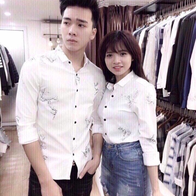 Áo sơmi cặp đôi