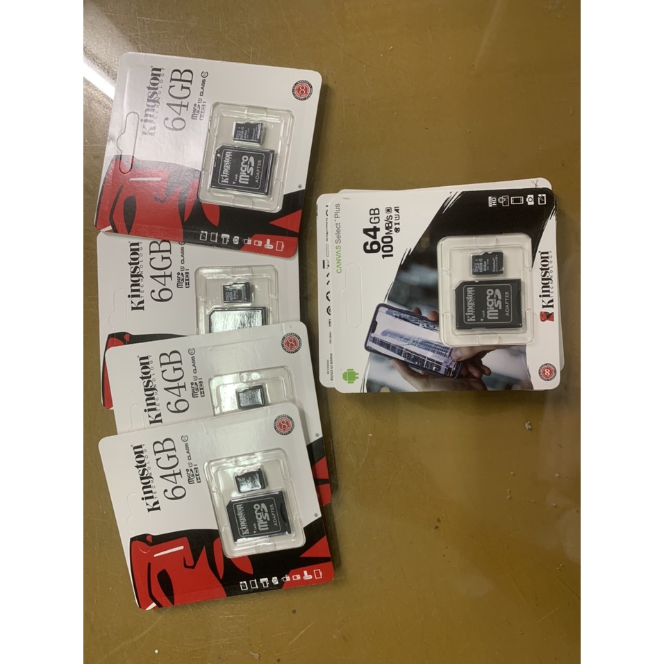 Thẻ nhớ Kingston 64GB Micro SD Class 10 - Bảo hành 5 năm !!!
